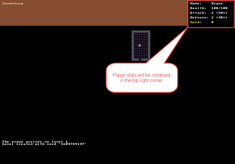 Drawing player stats